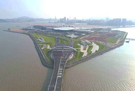 Hong Kong Zhuhai Macao Bridge Artificial Island Project